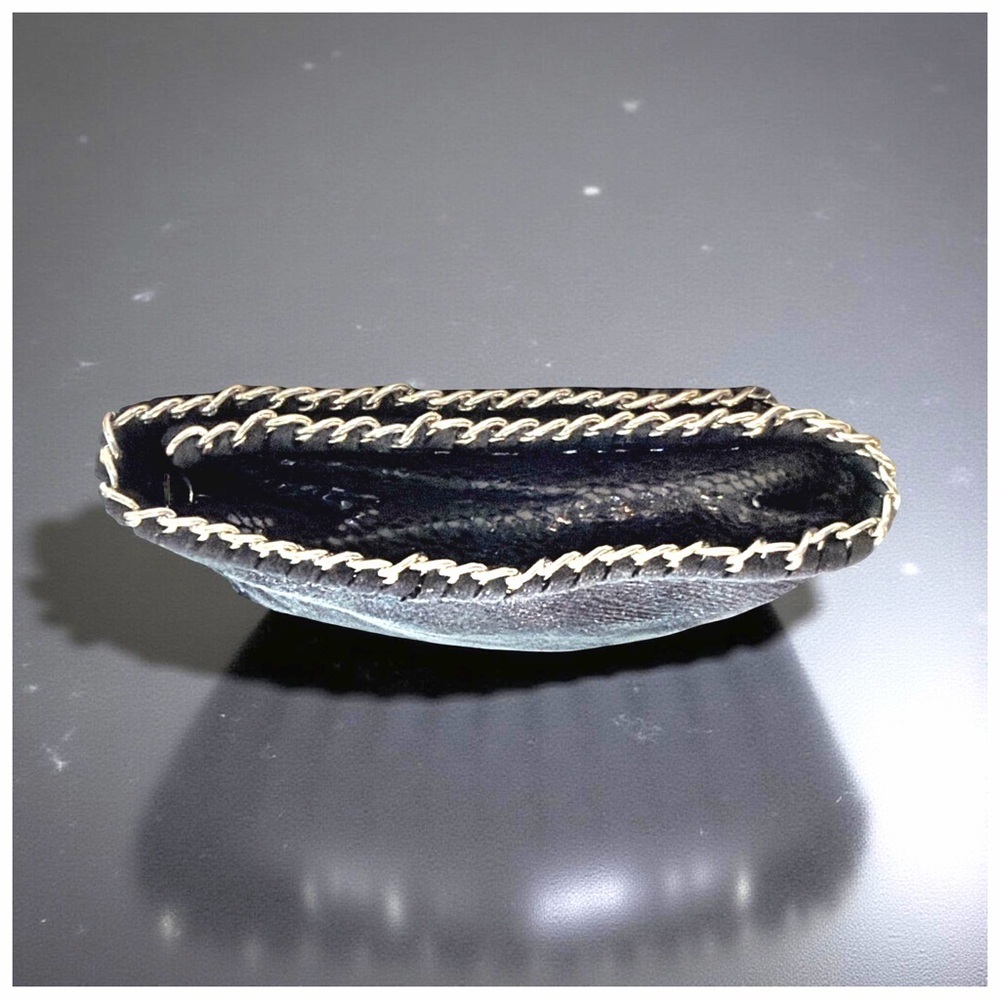 TARNISH Metallic Chain-Trim Clutch - Picture 7 of 12